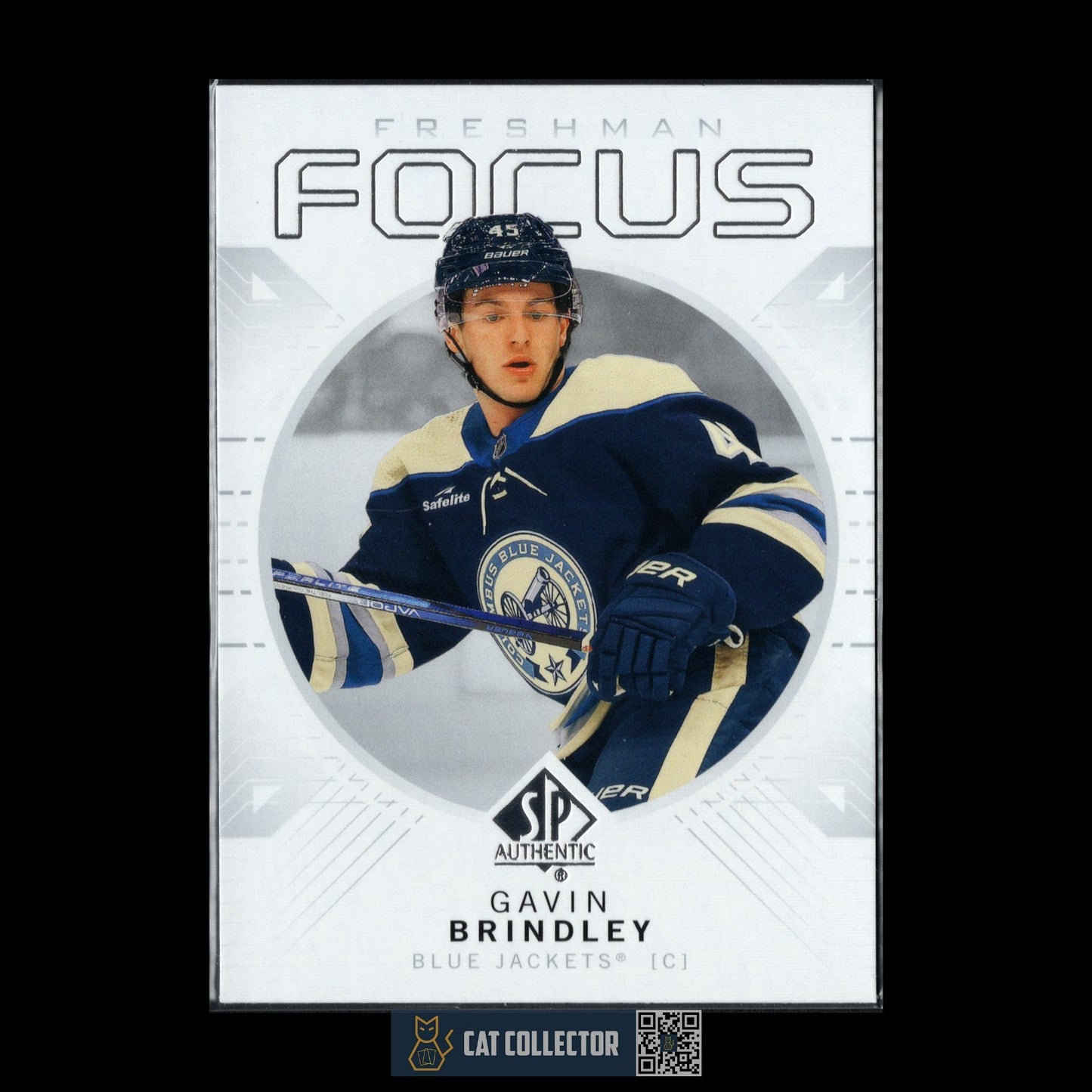2024-25 UD SP Authentic GAVIN BRINDLEY #FF-24 Freshman Focus