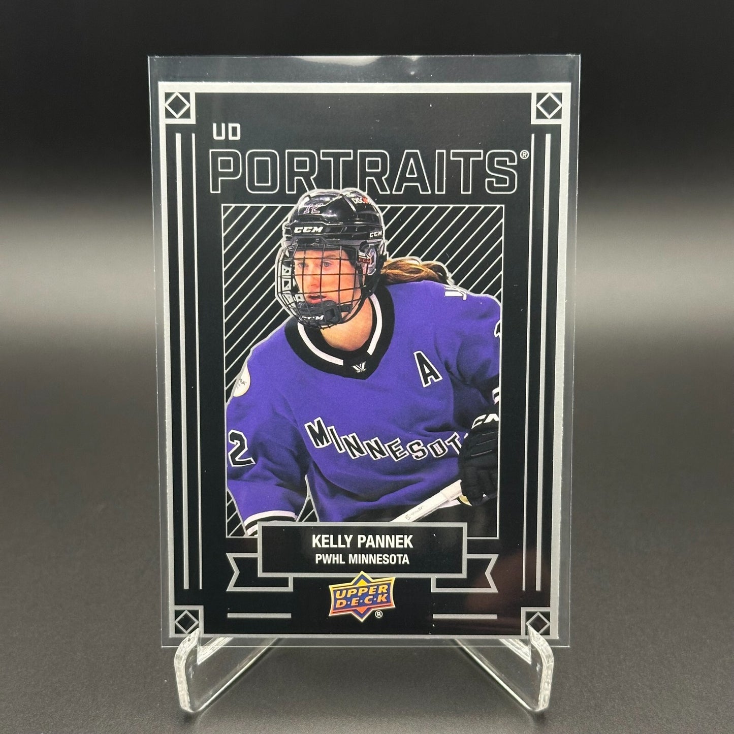 2024-25 UD PWHL KELLY PANNEK #P-4 UD Portraits - 1st EDITION!