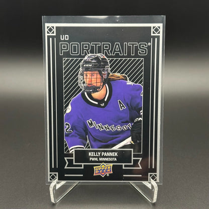 2024-25 UD PWHL KELLY PANNEK #P-4 UD Portraits - 1st EDITION!