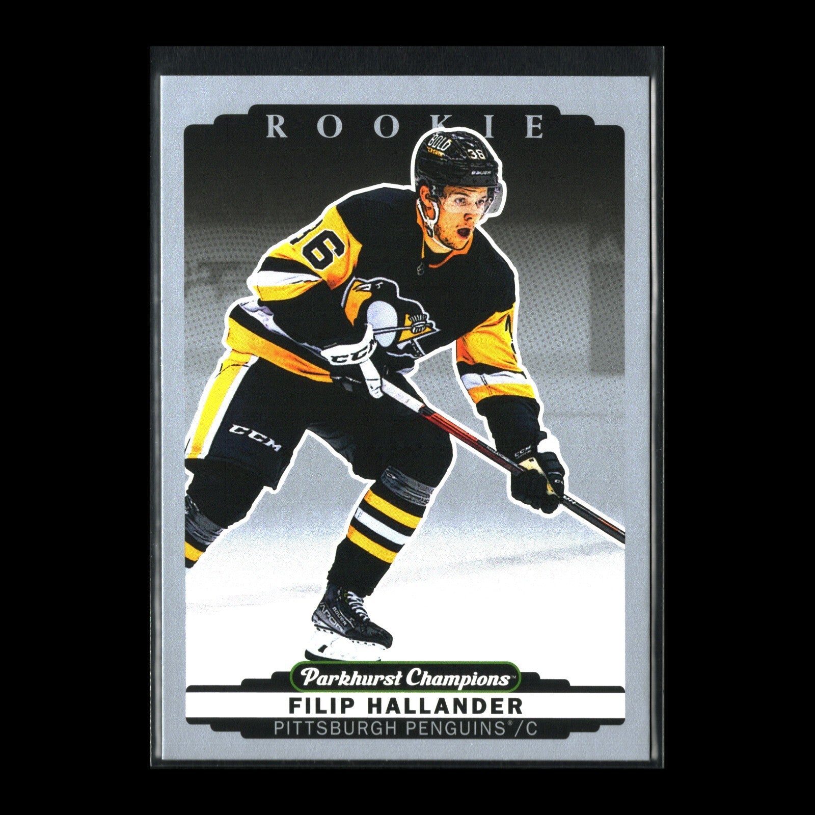 2022-23 UD Parkhurst Champions FILIP HALLANDER #294 Silver Rookie