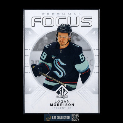 2024-25 UD SP Authentic LOGAN MORRISON #FF-4 Freshman Focus