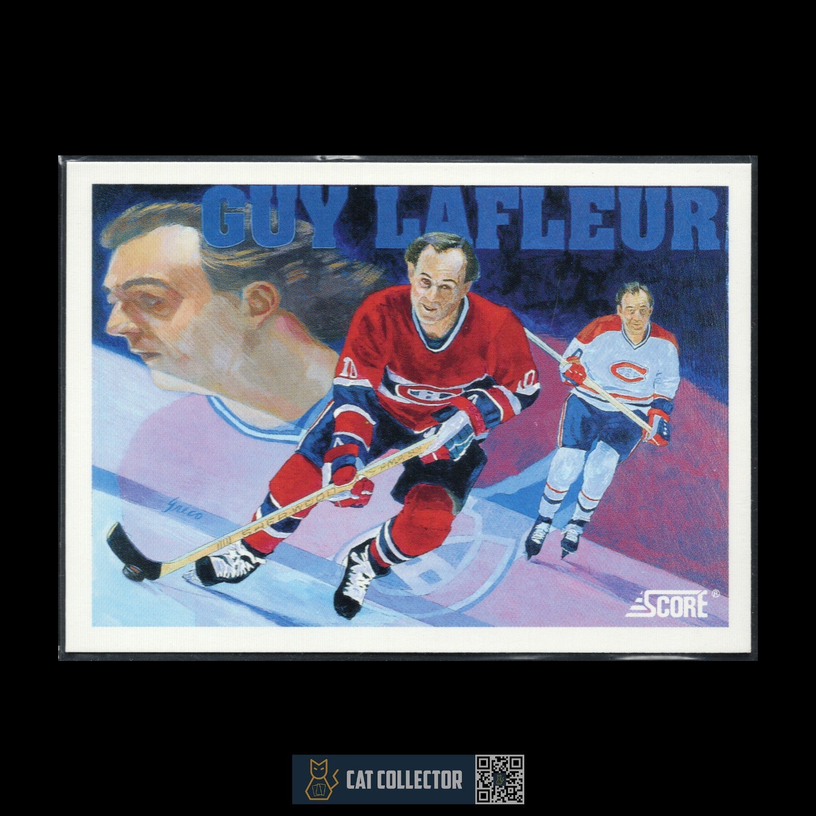 1991-92 Score GUY LAFLEUR #291 - Montreal Canadiens