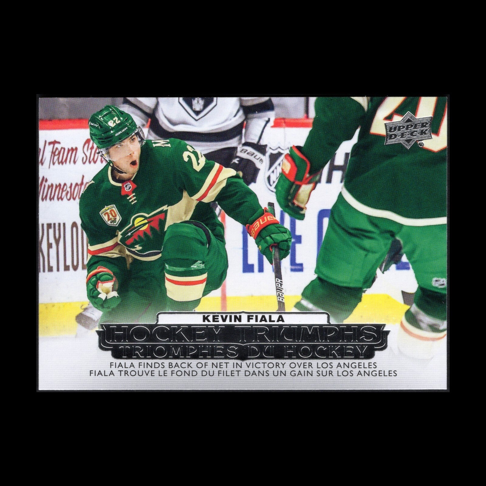 2022-23 UD Tim Hortons KEVIN FIALA #HT-9 Hockey Triumphs