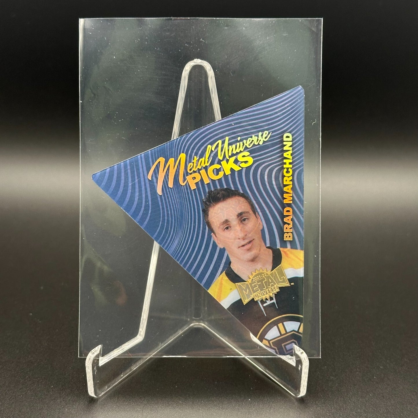 2021-22 SkyBox Metal Universe BRAD MARCHAND #P-3 Picks Acetate Spectrum /25