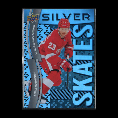 2024-25 UD Extended series LUCAS RAYMOND #SS-28 Silver Skates Detroit Red Wings