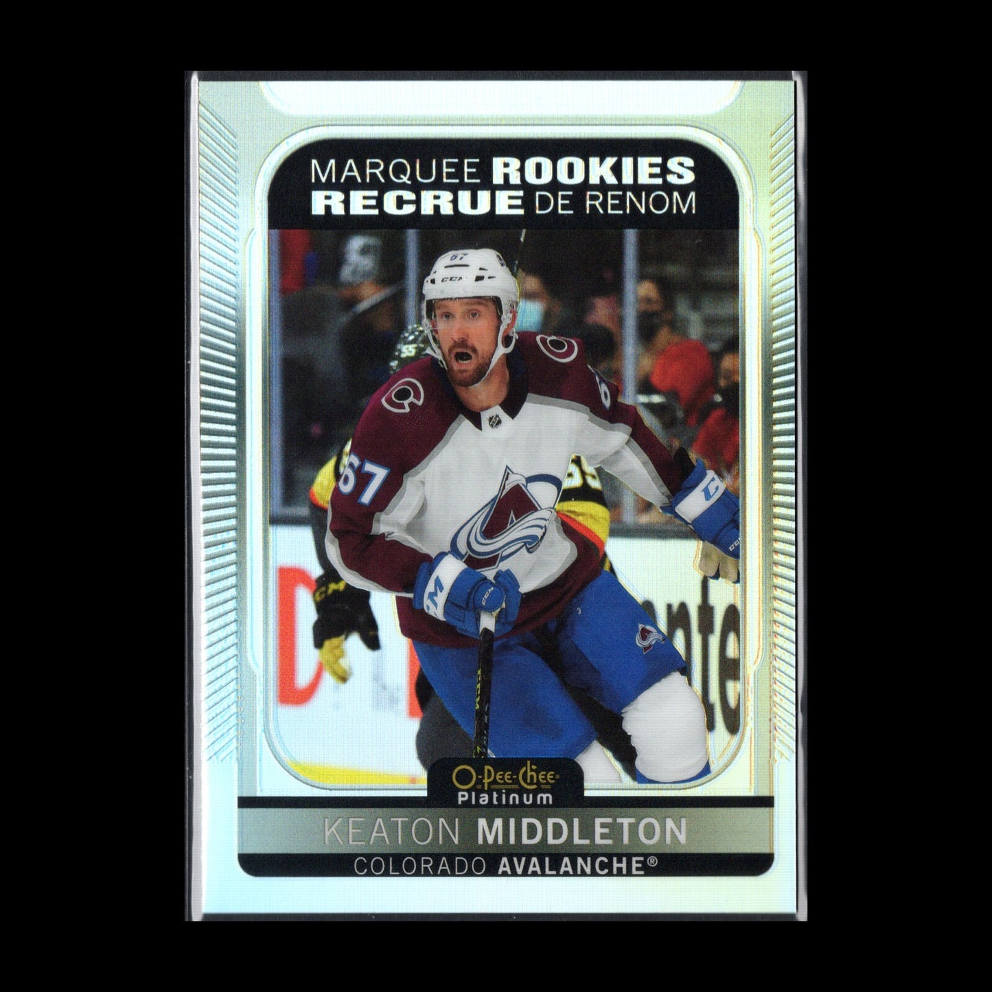 2021-22 O-Pee-Chee Platinum KEATON MIDDLETON #261 Marquee Rookie Rainbow RC