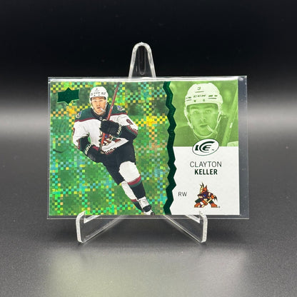 2023-24 Upper Deck Ice BASE & ROOKIE Green parallel ~ YOU PICK from the list!