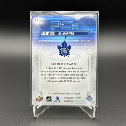 2023-24 UD Series 2 MITCH MARNER #PC-12 PC's - Toronto Maple Leafs