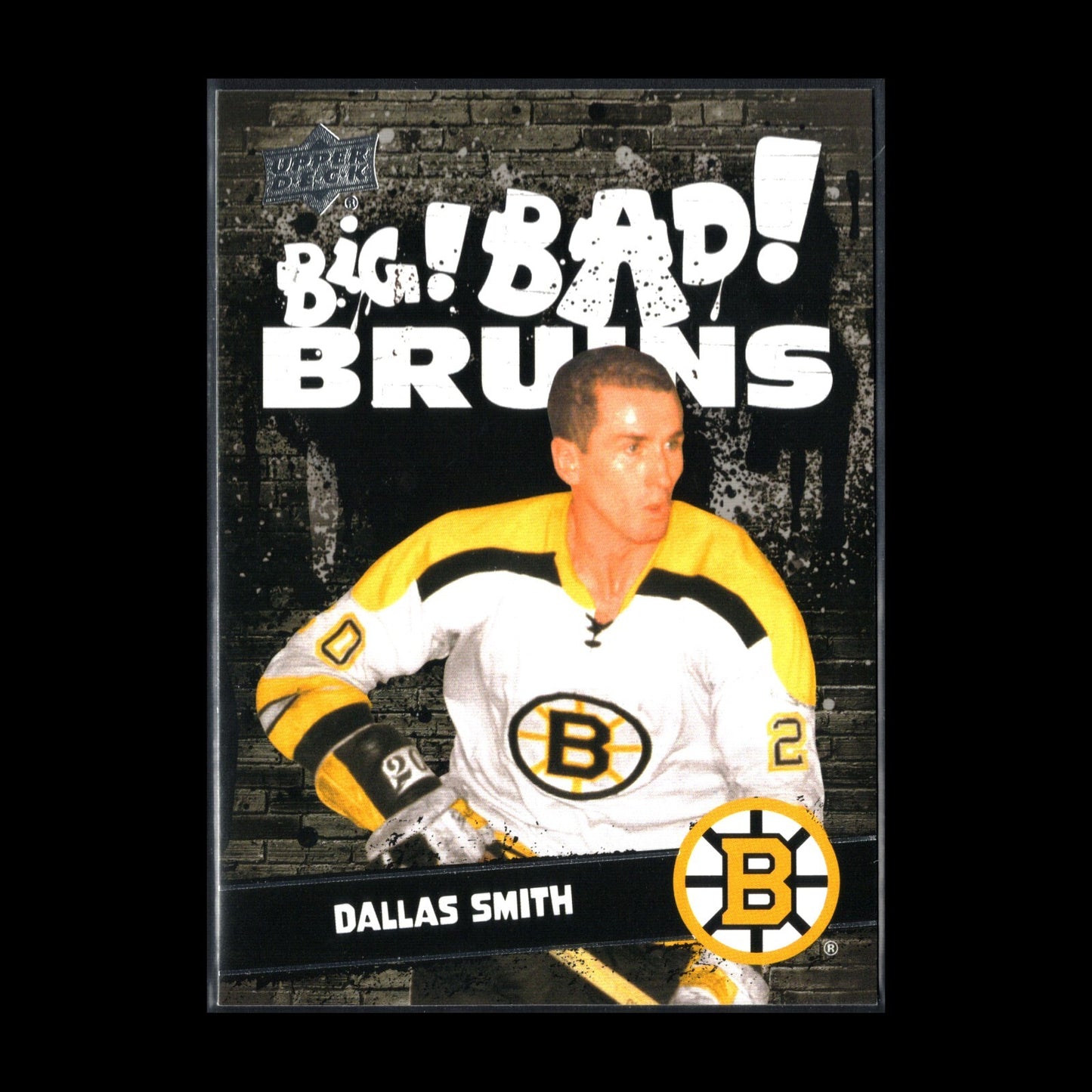 2023-24 UD Boston Bruins Centennial DALLAS SMITH #197 Big Bad Bruins