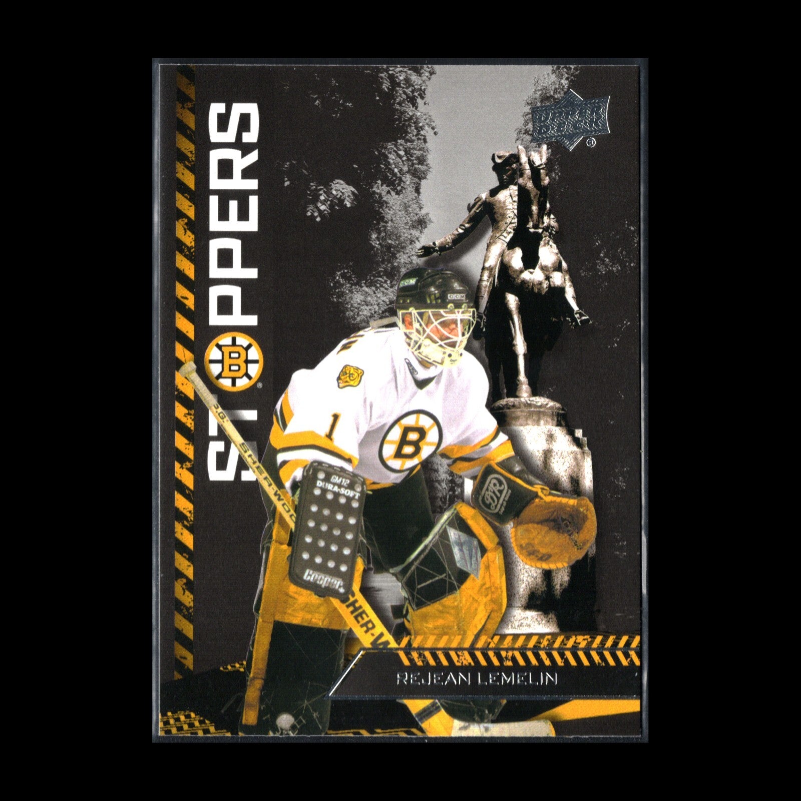 2023-24 UD Boston Bruins Centennial REJEAN LEMELIN #ST-7 Stoppers