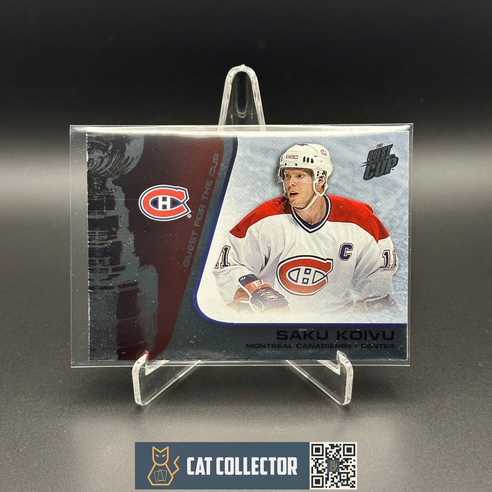 2002-03 Pacific Quest for the cup SAKU KOIVU #50