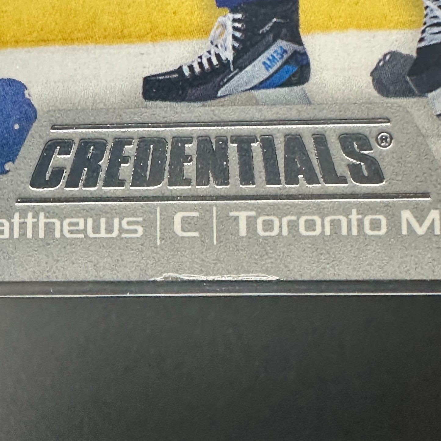 2024-25 UD Credentials AUSTON MATTHEWS #TH-AM That's a Hatty Toronto Maple Leafs
