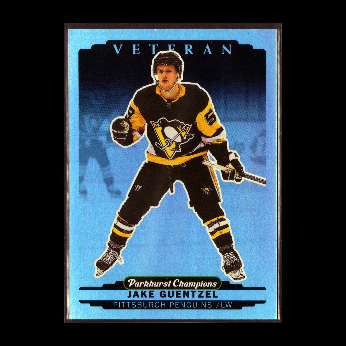 2022-23 UD Parkhurst Champions JAKE GUENTZEL #196 Rainbow - Pittsburgh Penguins