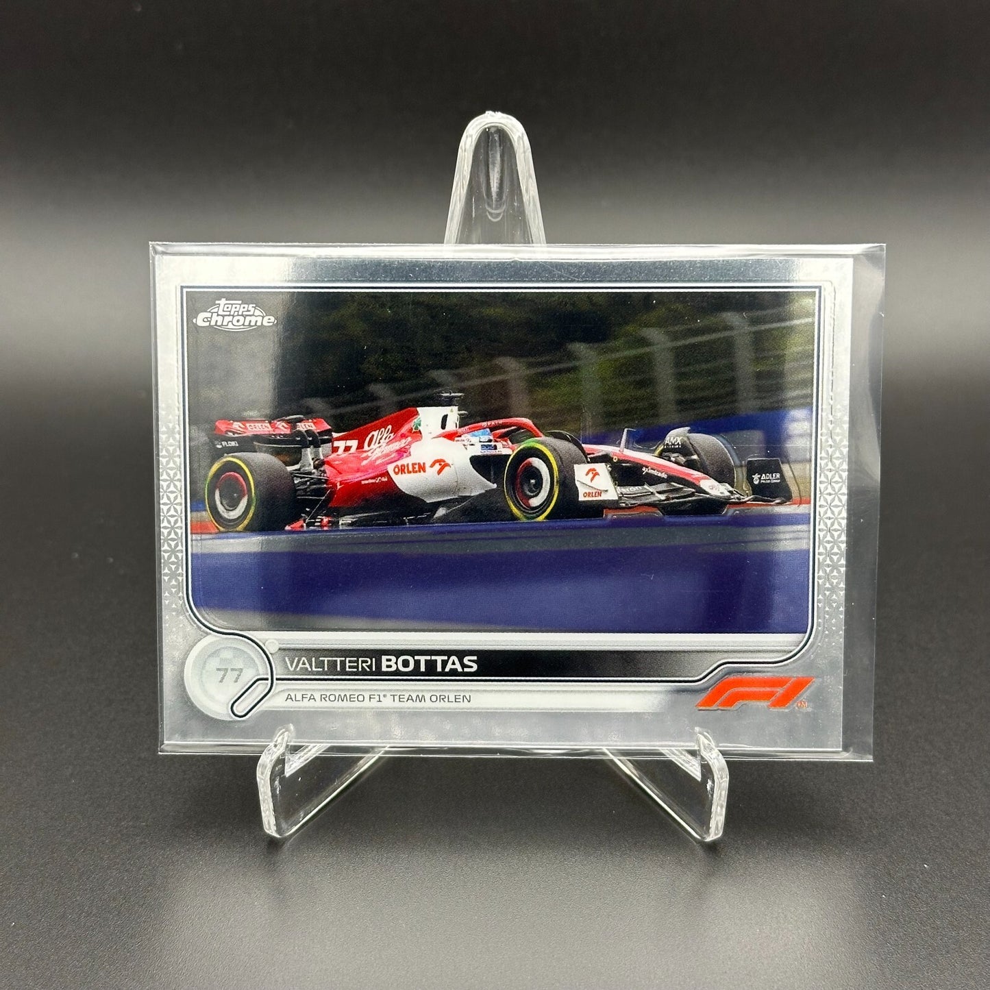2022 Topps Chrome F1 Formula 1 VALTTERI BOTTAS #125 - Alfa Romeo