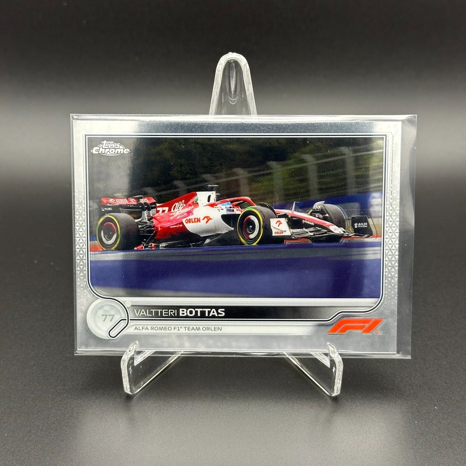 2022 Topps Chrome F1 Formula 1 VALTTERI BOTTAS #125 - Alfa Romeo