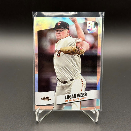 2024 Topps Big League LOGAN WEBB #201 Rainbow foil - San Francisco Giants