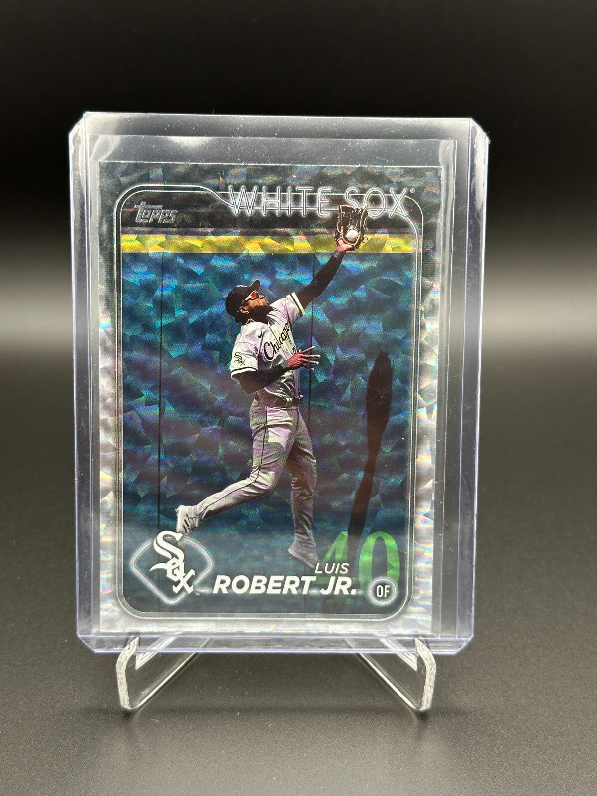 2024 Topps Series 1 LUIS ROBERT Jr. #249 Crackle Foil - Chicago White Sox