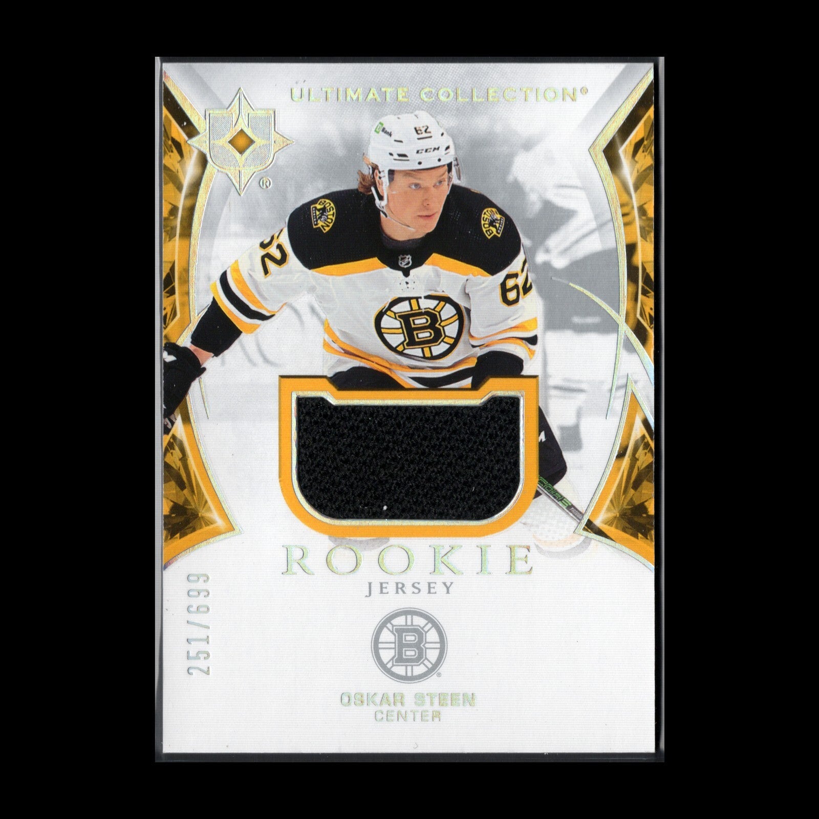 2021-22 UD Ultimate Collection OSKAR STEEN #125 Rookie Jersey RC /699