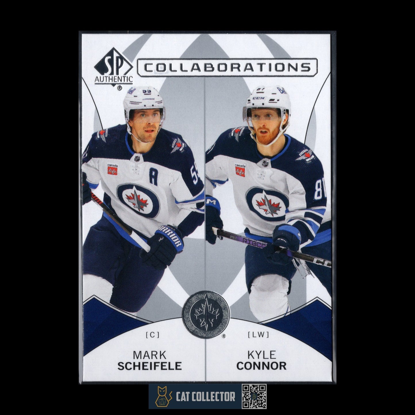 2024-25 UD SP Authentic MARK SCHEIFELE / KYLE CONNOR #C-23 Collaborations