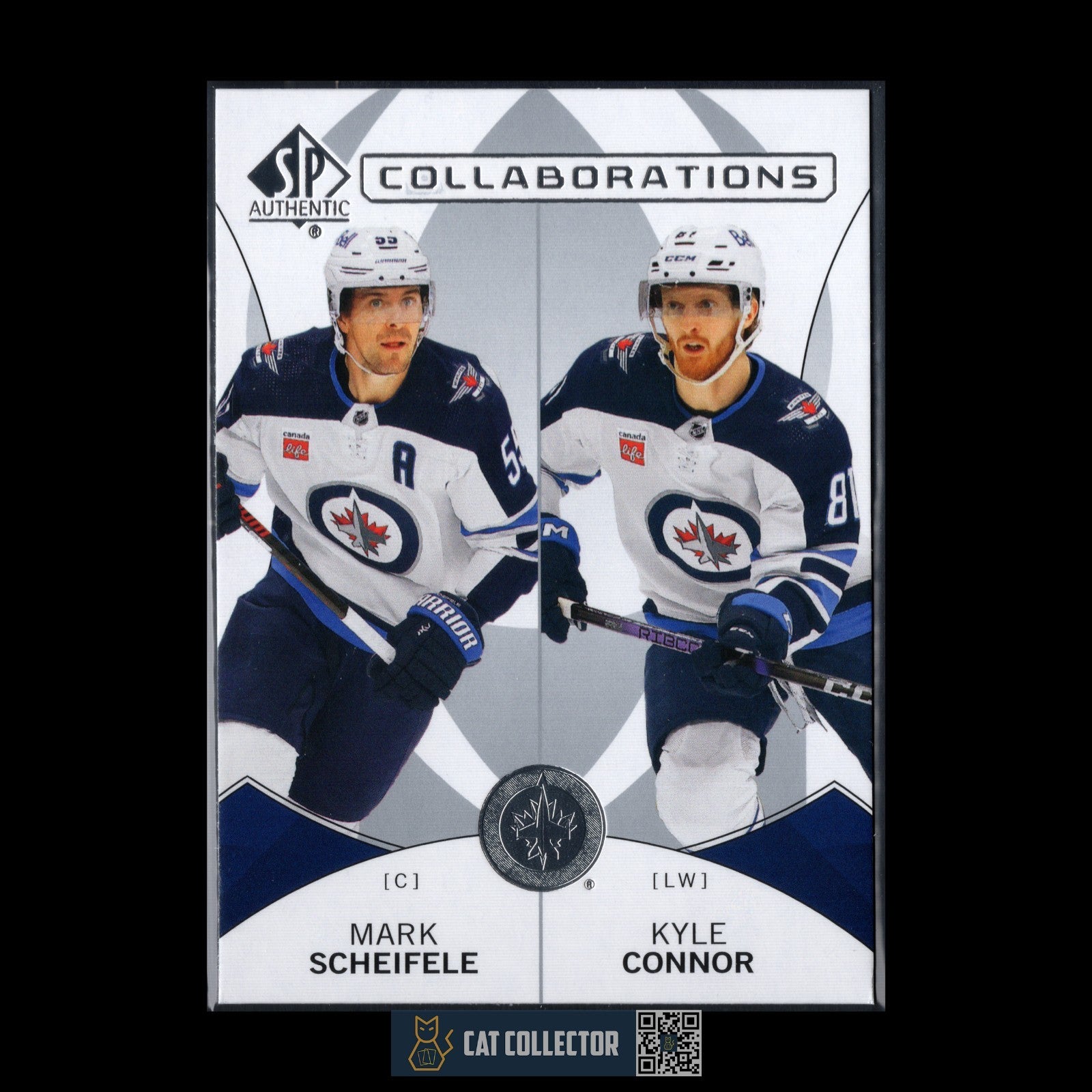 2024-25 UD SP Authentic MARK SCHEIFELE / KYLE CONNOR #C-23 Collaborations
