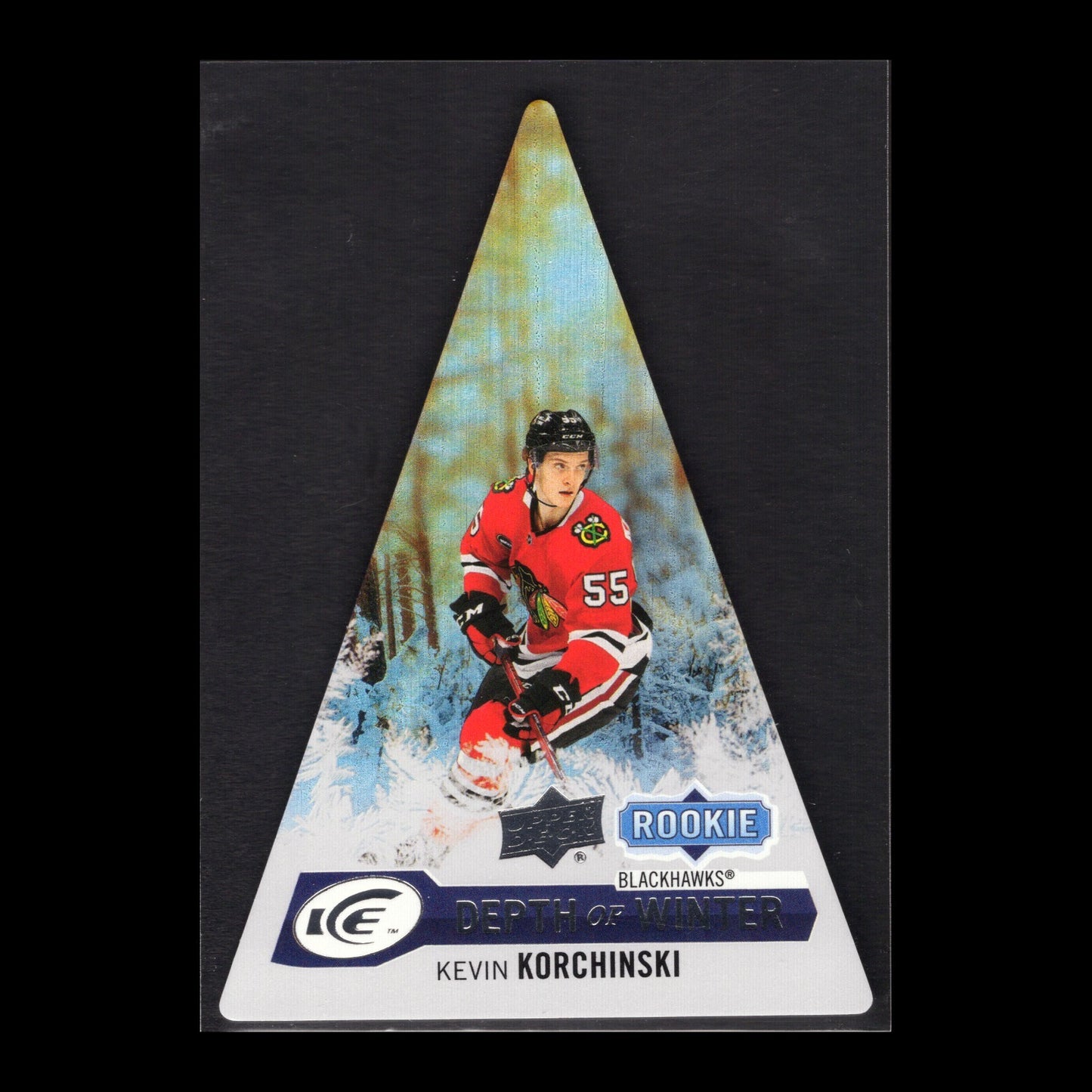 2023-24 UD Ice KEVIN KORCHINSKI #DW-45 Depth of Winter Rookie RC