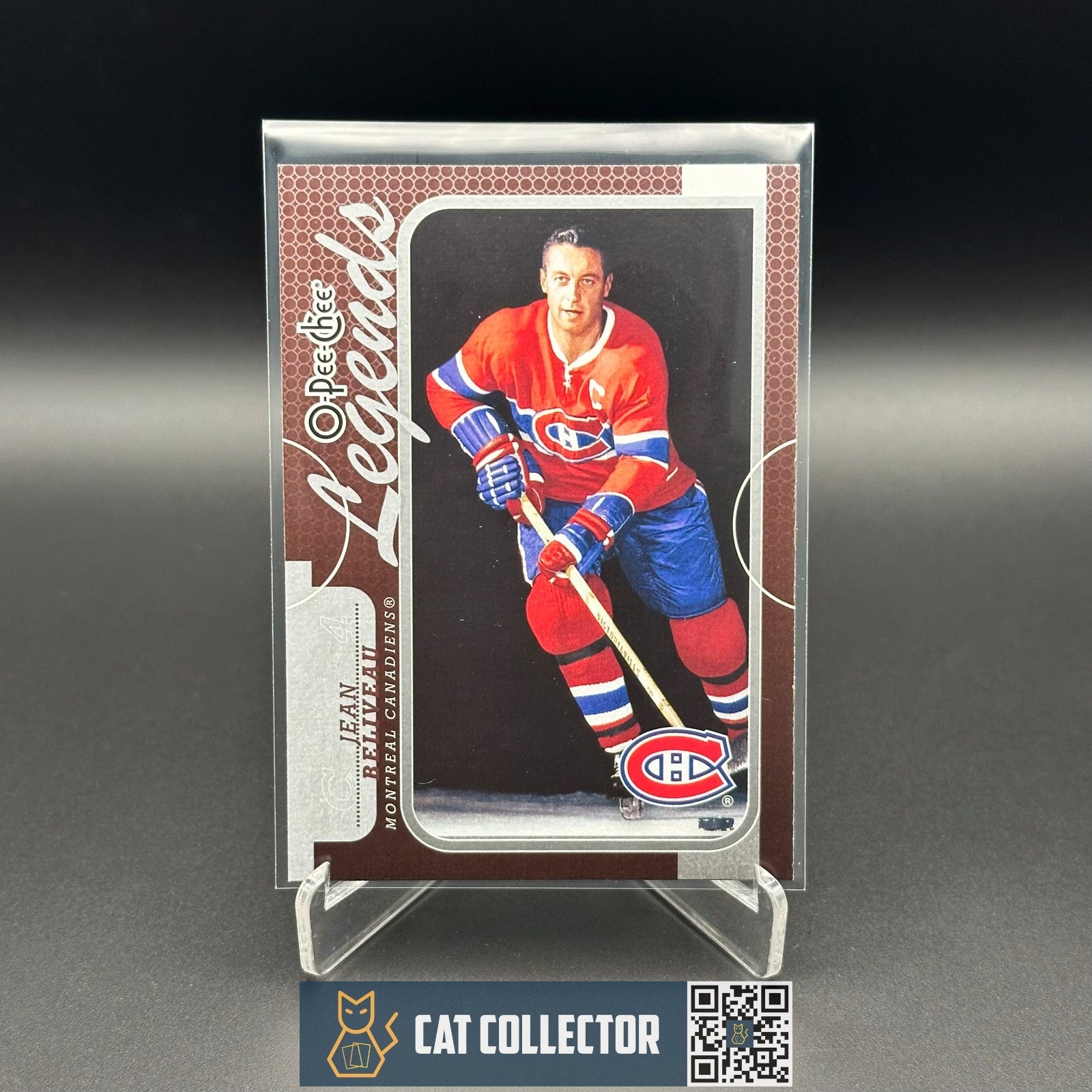2008-09 O-Pee-Chee Hockey JEAN BELIVEAU #580 Legends