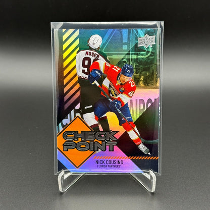 2024-25 Upper Deck Series 1 CHECK POINT inserts ~ YOU PICK from the list!