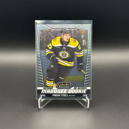 2024-25 O-Pee-Chee Platinum FABIAN LYSELL #216 Marquee Rookie RC