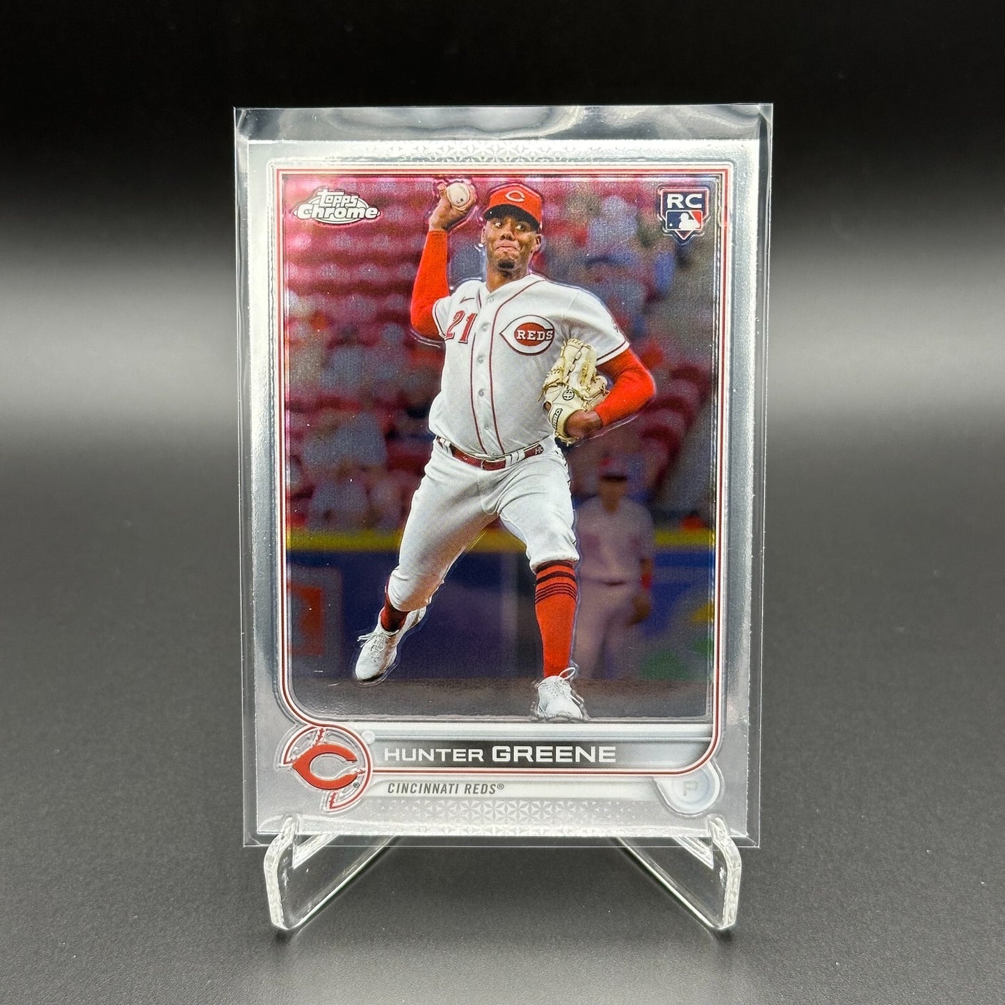2022 Topps Chrome Updated Series HUNTER GREENE #USC191 RC