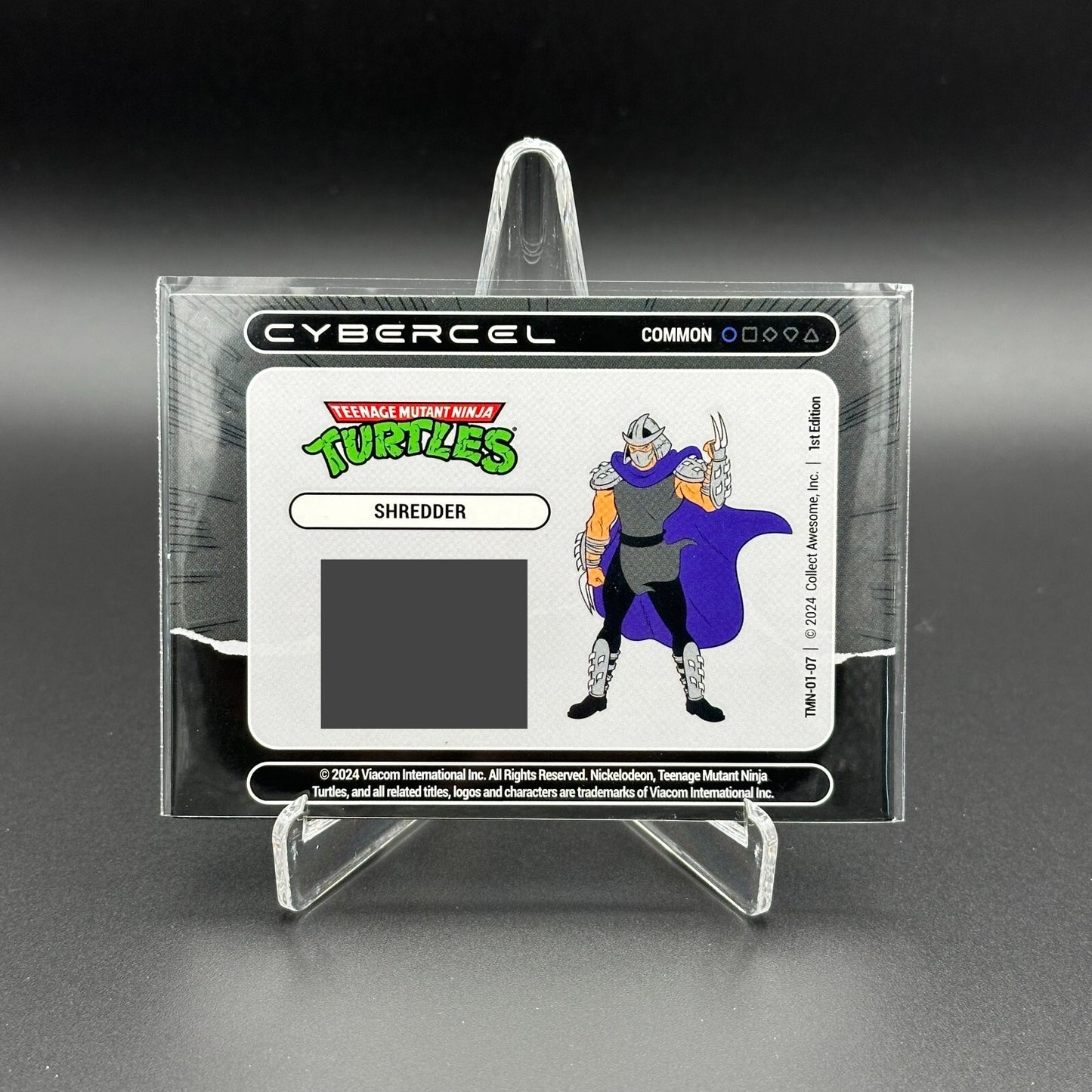 2024 FigPin Cybercel TMNT Series 1 SHREDDER #TMN-01-07 Common - UNSCANNED
