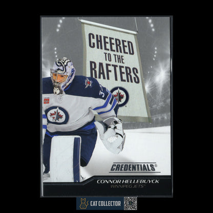 2024-25 UD Credentials CONNOR HELLEBUYCK #CR-CH Cheered to the Rafters