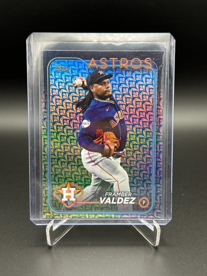 2024 Topps Series 1 FRAMBER VALDEZ #220 Easter Holiday Foil