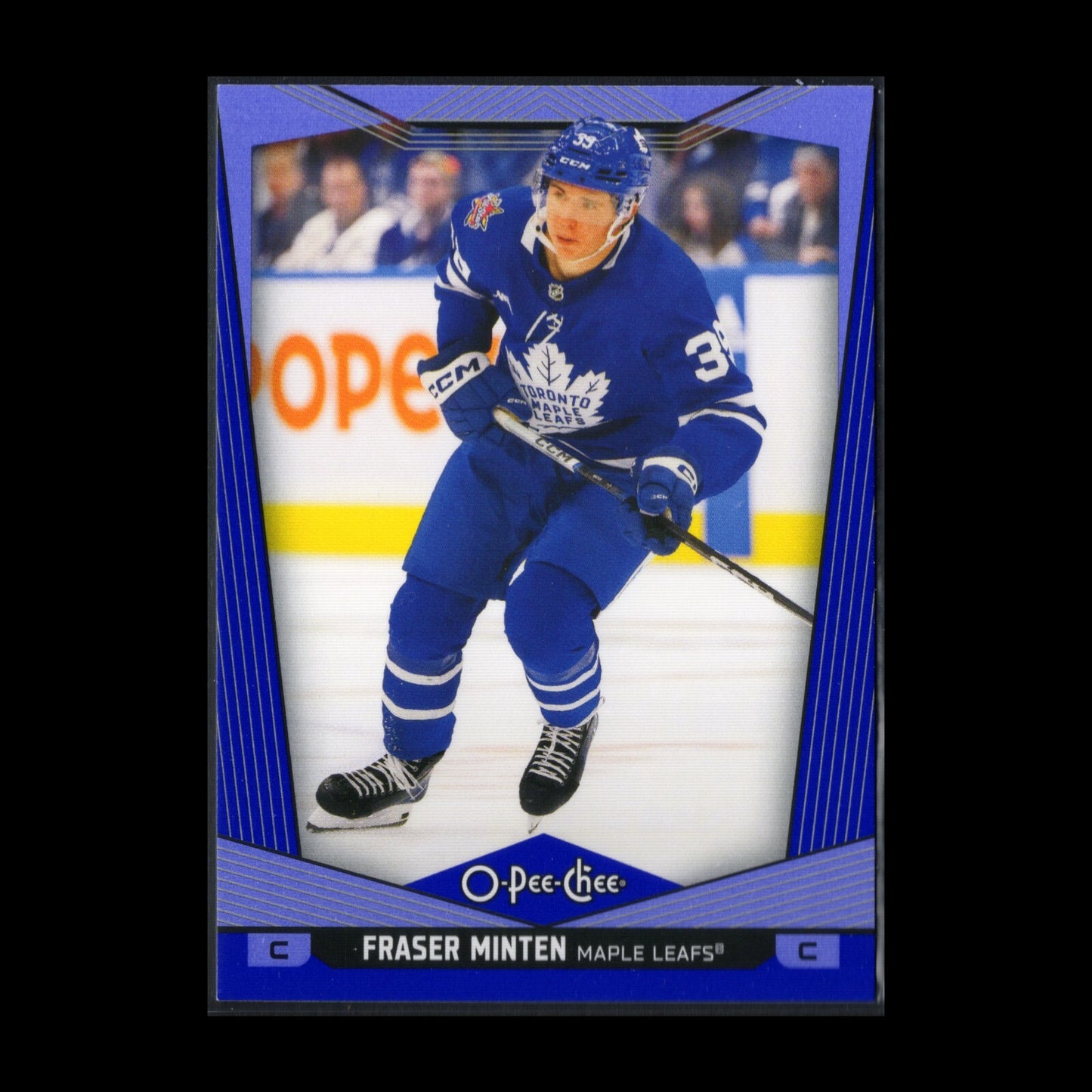 2024-25 O-Pee-Chee FRASER MINTEN #27 Marquee Rookie RC Blue parallel