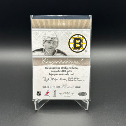 2009-10 O-Pee-Chee Premier RAY BOURQUE #PS-RB Premier Stichings /199