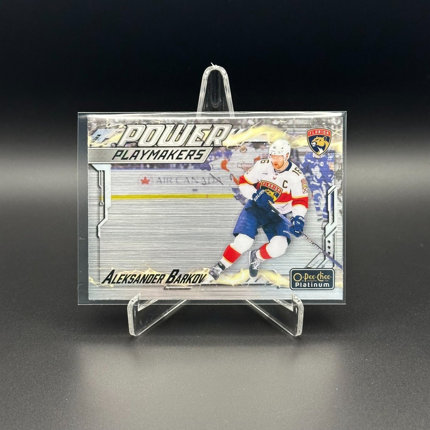2024-25 O-Pee-Chee Platinum ALEKSANDER BARKOV #PM-9 Power Playmakers