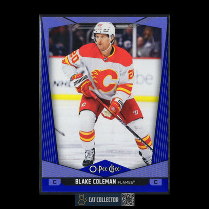 2024-25 O-Pee-Chee Hockey BLAKE COLEMAN #201 Blue border