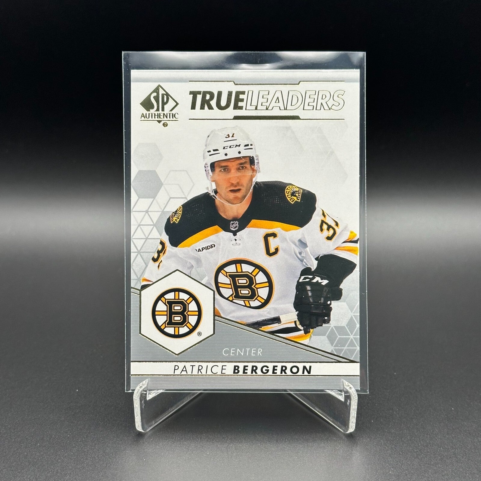 2022-23 Upper Deck SP Authentic PATRICE BERGERON #TL-23 True Leaders