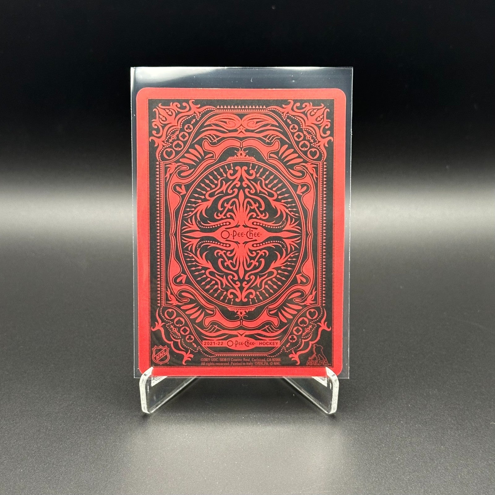 2021-22 O-Pee-Chee BROCK BOESER #3-SPADES Playing Cards - Vancouver Canucks