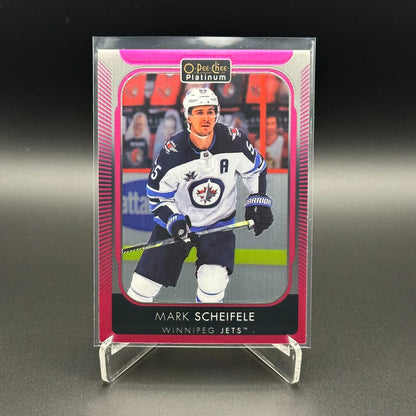 2021-22 O-Pee-Chee Platinum MARK SCHEIFELE #184 Matte Pink