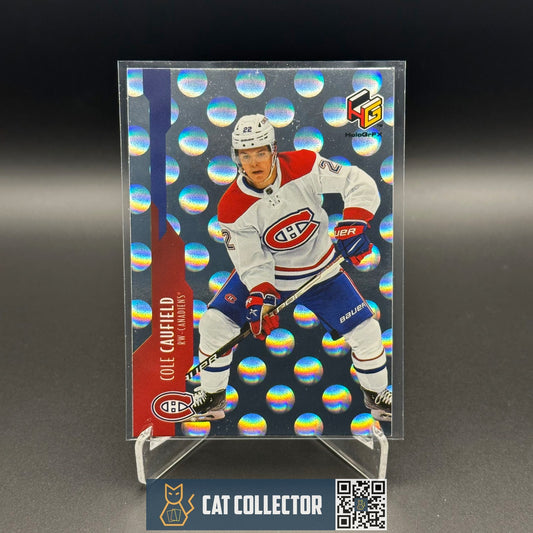 2021-22 UD Extended series COLE CAUFIELD #HG-16 HoloGrFX RC