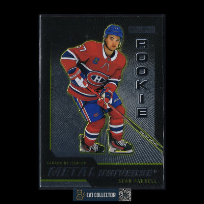 2023-24 SkyBox Metal Universe SEAN FARRELL #R-24 Retro Rookie RC
