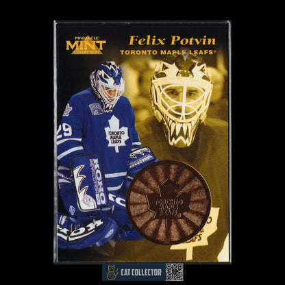 1996-97 Pinnacle Mint Collection FELIX POTVIN #24 Bronze - Toronto Maple Leafs