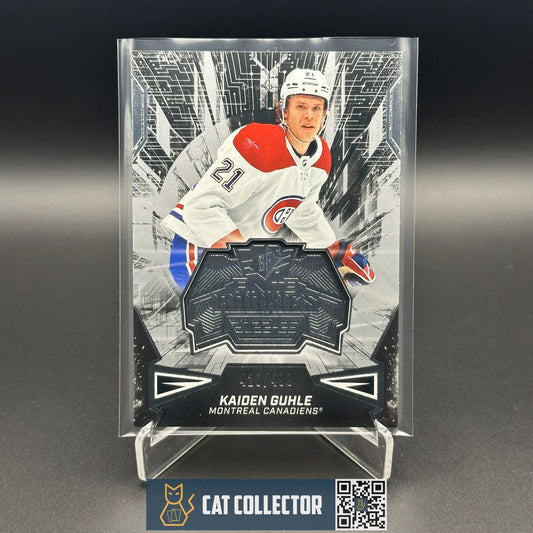 2022-23 UD SPx KAIDEN GUHLE #F-30 Finite Rookies Silver RC /499