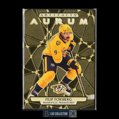 2025-26 UD Artifacts FILIP FORSBERG #16 Aurum Bounty UNSCRATCHED