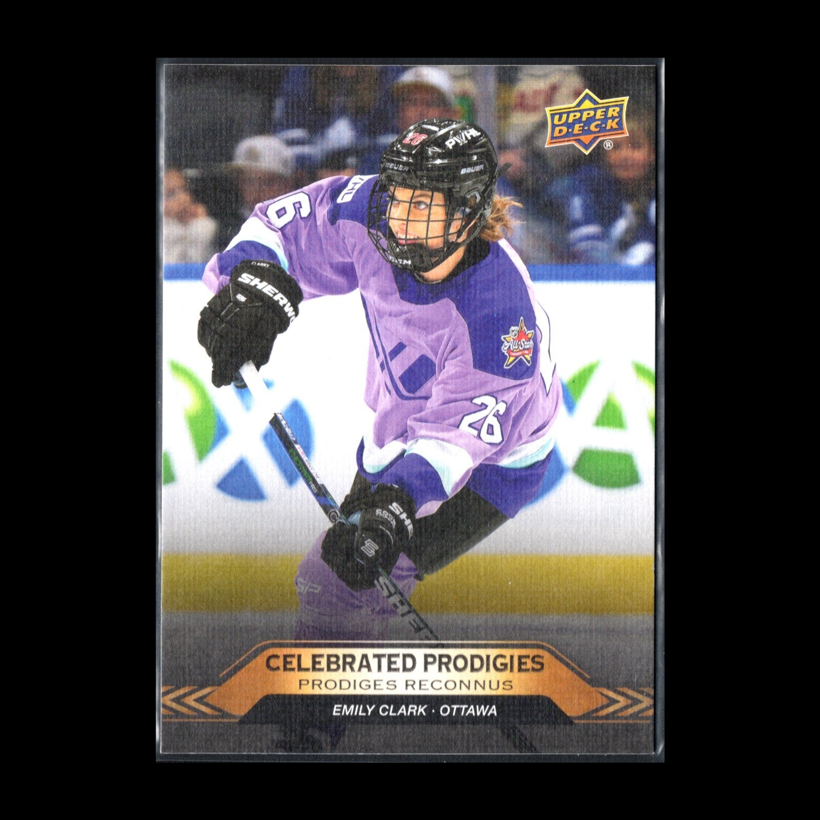 2024-25 UD Tim Hortons EMILY CLARK #CP-14 PWHL Celebrated Prodigies