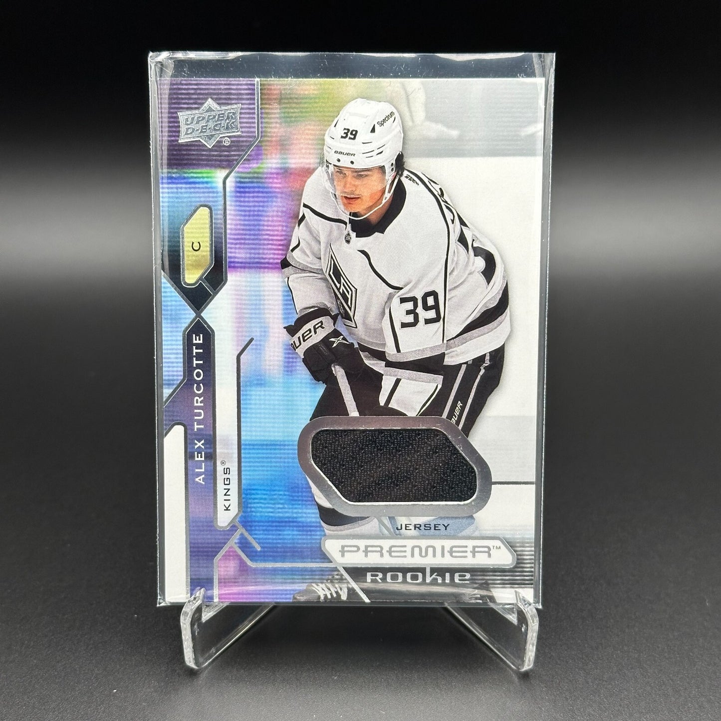 2021-22 UD Premier ALEX TURCOTTE #112 Jersey RC - Los Angeles Kings