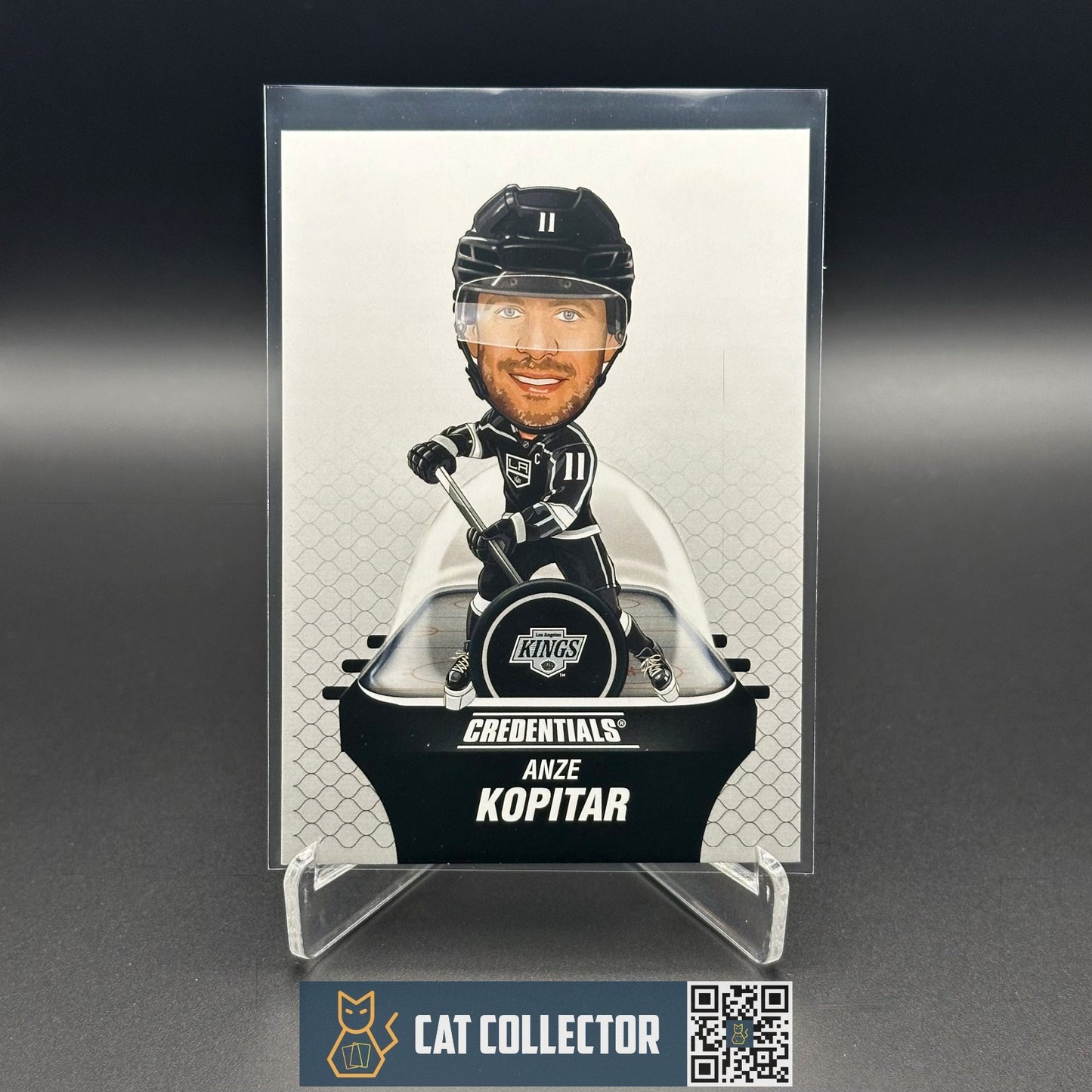 2024-25 UD Credentials ANZE KOPITAR #BH-AK Arena Giveaways Bobbleheads /750