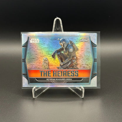 2024 Topps Chrome Star Wars INSERTS, PARALLELS & BASE ~ YOU PICK from the list!