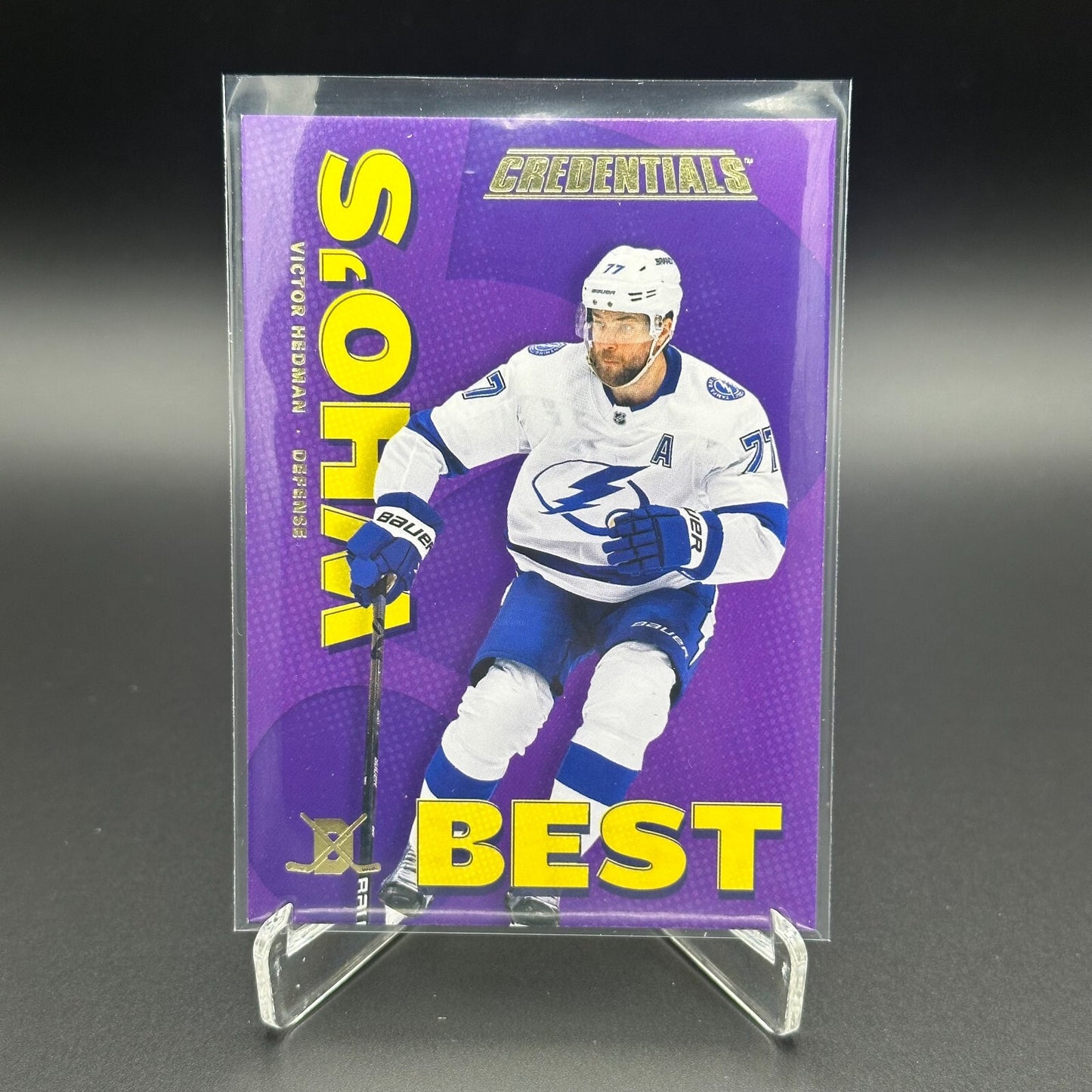 2023-24 Upper Deck Credentials Who's Best/Next Inserts ~ YOU PICK from list!