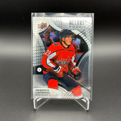 2021-22 UD Allure HENDRIX LAPIERRE #103 Rookie RC - Washington Capitals